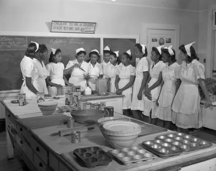 Framed Print : Bethune-Cookman College, Daytona Beach, Florida, 1943. Creator: Gordon Parks Framed Print : Bethune-Cookman College, Daytona Beach, Florida, 1943. Creator: Gordon Parks