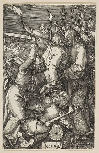The Betrayal of Christ, from The Passion, 1508. Creator: Albrecht Durer