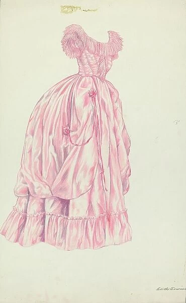Betrothal Dress, 1935 / 1942. Creator: Edith Towner