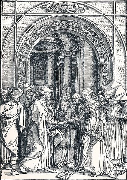 The Betrothal of the Virgin, 1506 (1906). Artist: Albrecht Durer