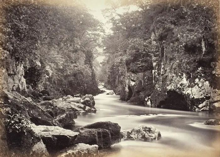 Framed Print : Bettws-Y-Coed, The Fair Glen (698), Printed 1860 circa. Creator: Francis Bedford Framed Print : Bettws-Y-Coed, The Fair Glen (698), Printed 1860 circa. Creator: Francis Bedford