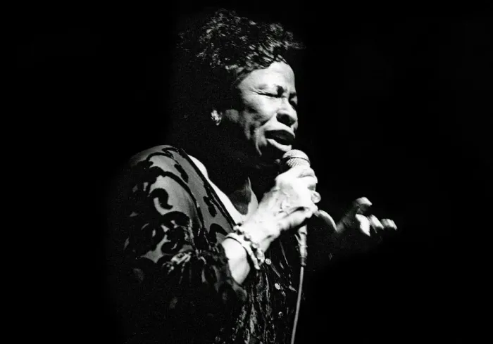 Framed Print : Betty Carter, Ronnie Scotts Jazz Club, Soho, London, March 1994. Creator: Brian O Connor Framed Print : Betty Carter, Ronnie Scotts Jazz Club, Soho, London, March 1994. Creator: Brian O Connor