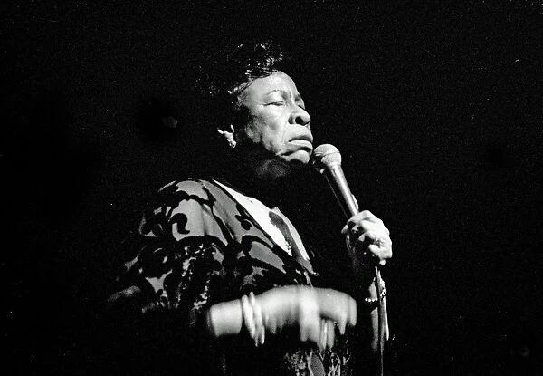 Betty Carter, Ronnie Scotts Jazz Club, Soho, London, March 1994. Creator: Brian O Connor