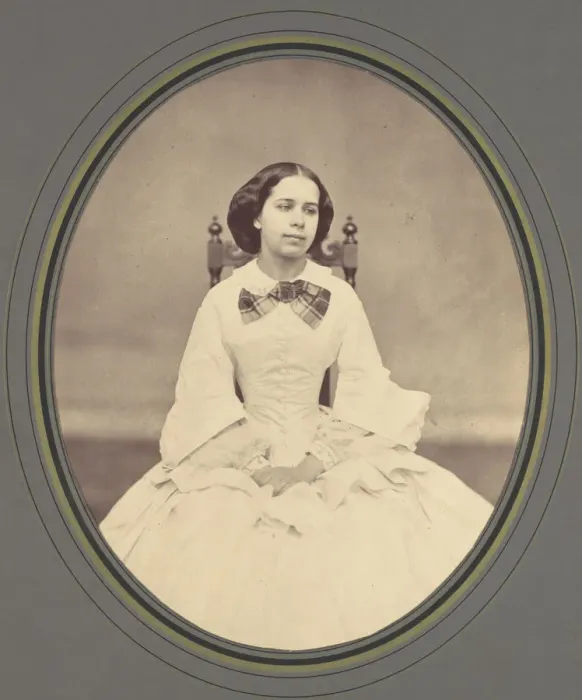 Framed Print : Betty Held, vereh. Solon-Engelsberg, 1850s-60s. Creator: Franz Antoine