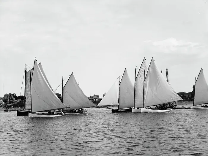 Framed Print : Beverly Regatta, June 28, 1890, 1890 June 28. Creator: Unknown Framed Print : Beverly Regatta, June 28, 1890, 1890 June 28. Creator: Unknown