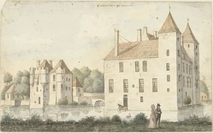 Framed Print : Beverweerd Castle, 1761-1828. Creator: Joseph Schmetterling Framed Print : Beverweerd Castle, 1761-1828. Creator: Joseph Schmetterling