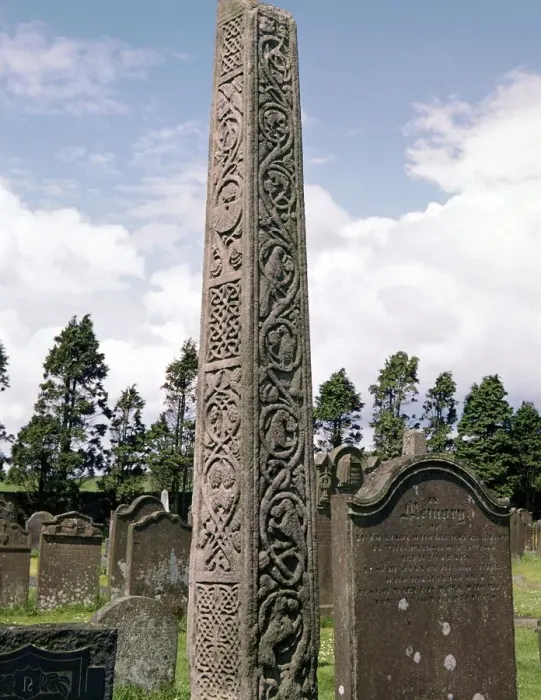 Framed Print : Bewcastle Cross, 7th century Framed Print : Bewcastle Cross, 7th century