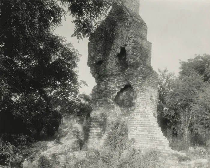 Framed Print : Bewdley (ruins), Lancaster Court House vic. Lancaster County, Virginia, 1935. Creator: Frances Benjamin Johnston