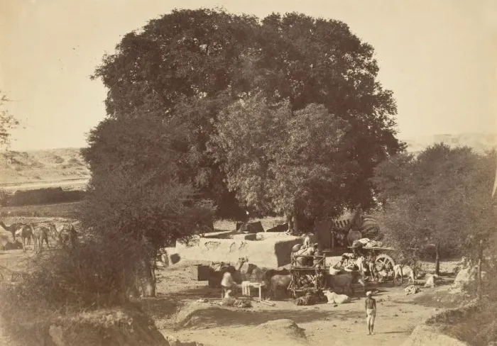 Framed Print : Bhowlie- A Well in the Punjab, 1858-61. Creator: Unknown Framed Print : Bhowlie- A Well in the Punjab, 1858-61. Creator: Unknown