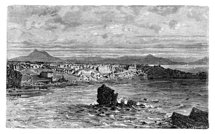 Framed Print : Biarritz, France Framed Print : Biarritz, France