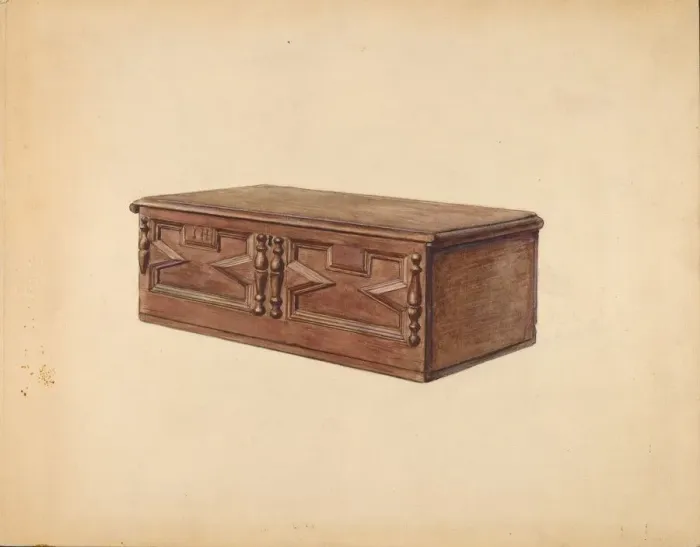 Framed Print : Bible Box, c. 1936. Creator: Bernard Gussow Framed Print : Bible Box, c. 1936. Creator: Bernard Gussow
