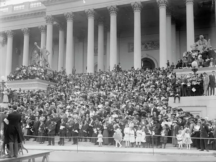 Framed Print : Bible Society Open Air Meeting, East Front of The Capitol, 1917. Creator: Harris & Ewing. Bible Society Open Air Meeting, East Front of The Capitol, 1917. Creator: Harris & Ewing Framed Print : Bible Society Open Air Meeting, East Front of The Capitol, 1917. Creator: Harris & Ewing. Bible Society Open Air Meeting, East Front of The Capitol, 1917. Creator: Harris & Ewing