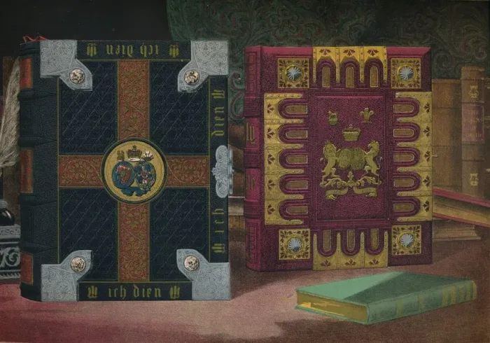 Framed Print : Bibles, 1863. Artist: Robert Dudley Framed Print : Bibles, 1863. Artist: Robert Dudley