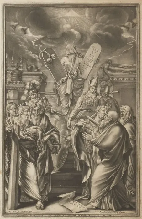 Framed Print : Biblia Ectypa (Pictorial Bible), 1695. Creators: Johann Christoph Weigel, Elias Christoph Heiss, Johann Jakob von Sandrart Framed Print : Biblia Ectypa (Pictorial Bible), 1695. Creators: Johann Christoph Weigel, Elias Christoph Heiss, Johann Jakob von Sandrart