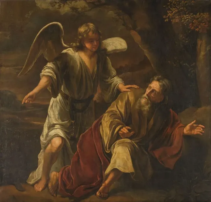 Framed Print : Biblical Scene, c.1645-c.1669. Creator: Unknown Framed Print : Biblical Scene, c.1645-c.1669. Creator: Unknown
