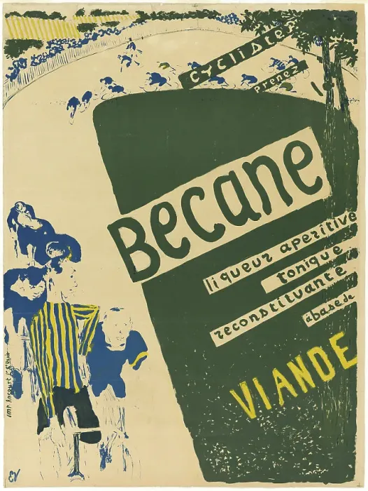 Framed Print : Bicycle, c. 1894. Creator: Edouard Vuillard Framed Print : Bicycle, c. 1894. Creator: Edouard Vuillard