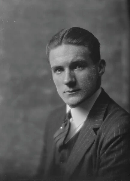 Biddle, A.J. Drexel, Mr. portrait photograph, 1916 Nov. 20. Creator: Arnold Genthe