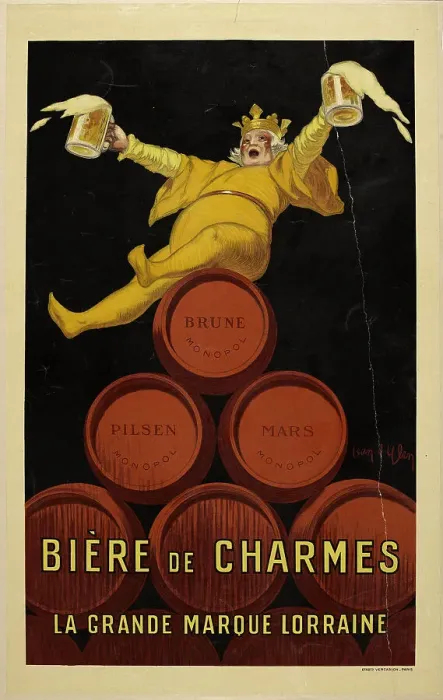 Framed Print : Bière de Charmes, la grande marque lorraine, c.1930. Creator: D'Ylen, Jean (1886-1938) Framed Print : Bière de Charmes, la grande marque lorraine, c.1930. Creator: D'Ylen, Jean (1886-1938)