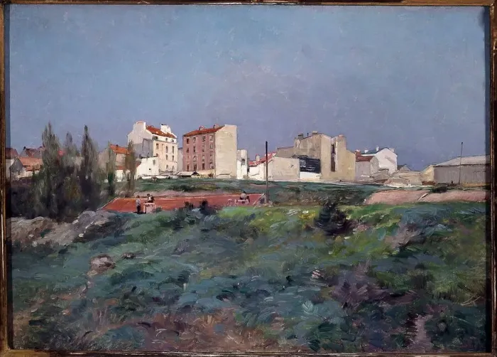 Framed Print : The Bievre valley, to the left of rue de Tolbiac, 13th arrondissement, 1898. Creator: Unknown Framed Print : The Bievre valley, to the left of rue de Tolbiac, 13th arrondissement, 1898. Creator: Unknown