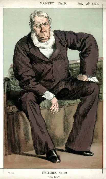 Framed Print : Big Ben George Bentinck, British politician, 1871. Artist: Coide Framed Print : Big Ben George Bentinck, British politician, 1871. Artist: Coide