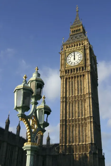 Framed Print : Big Ben stopped, Palace of Westminster, London, 2005 Framed Print : Big Ben stopped, Palace of Westminster, London, 2005