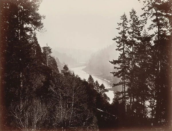 Big River, from the Rancherie, Mendocino, California, 1863
