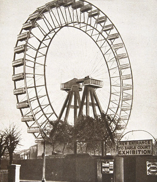 The Big Wheel, Earls Court, London, c1900