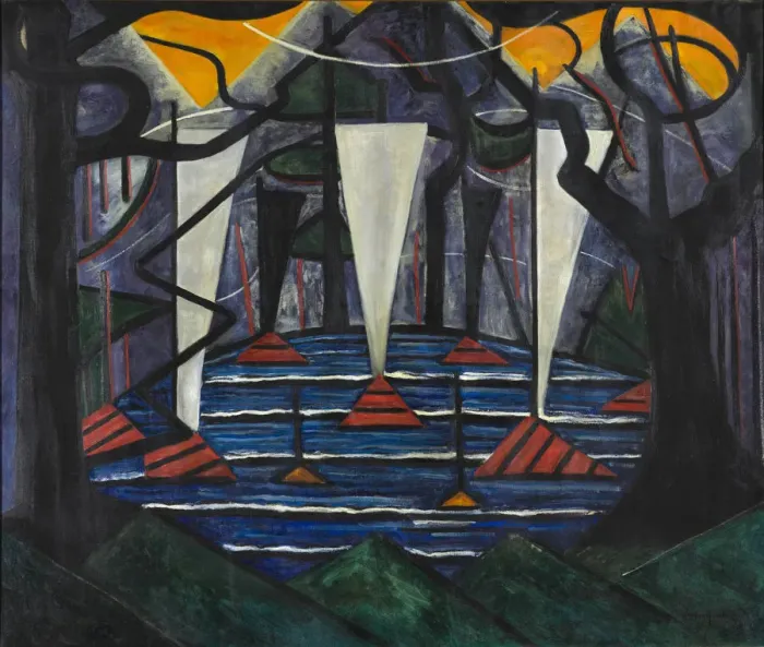 Framed Print : Bild No. 23, 1915. Creator: Heemskerck, Jacoba van (1876-1923) Framed Print : Bild No. 23, 1915. Creator: Heemskerck, Jacoba van (1876-1923)