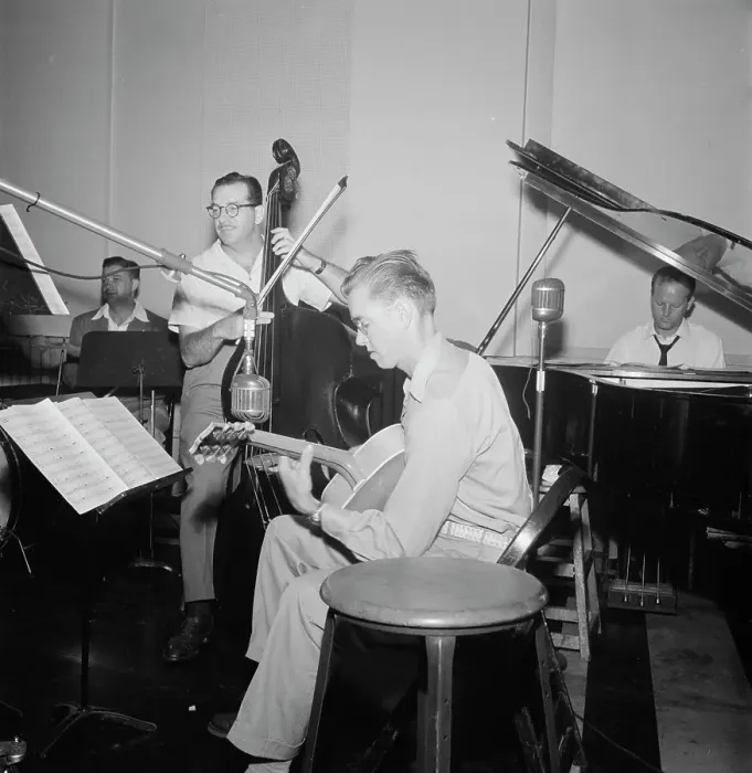 Framed Print : Billy Eckstine's orchestra, New York, N.Y. 1946. Creator: William Paul Gottlieb Framed Print : Billy Eckstine's orchestra, New York, N.Y. 1946. Creator: William Paul Gottlieb