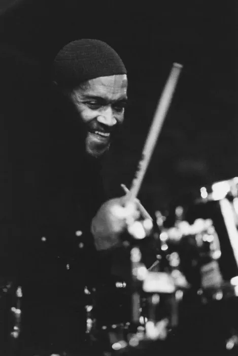 Framed Print : Billy Higgins c1995. Creator: Brian Foskett Framed Print : Billy Higgins c1995. Creator: Brian Foskett