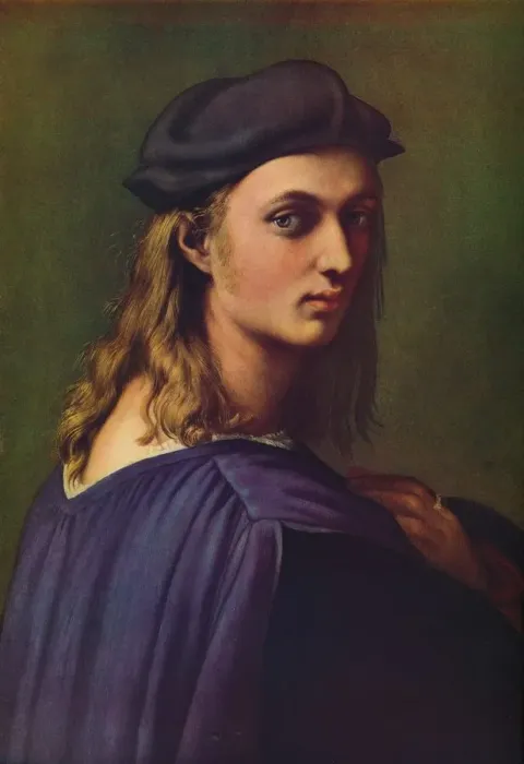 Framed Print : Bindo Altoviti, c1515. Artist: Raphael Framed Print : Bindo Altoviti, c1515. Artist: Raphael
