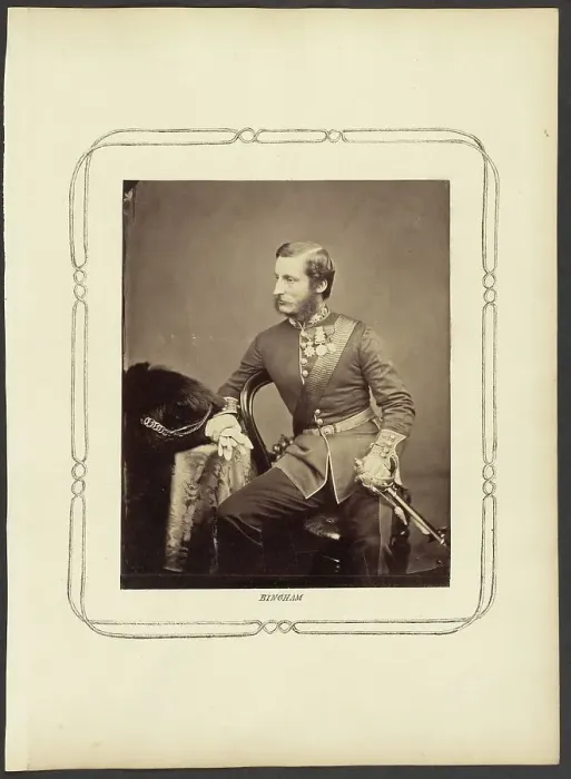 Framed Print : Bingham, Scots Guards, about 1855-1865. Creator: Unknown Framed Print : Bingham, Scots Guards, about 1855-1865. Creator: Unknown