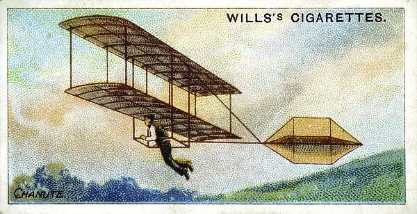 Biplane Glider of Octave Chanute, c1896 (1910)