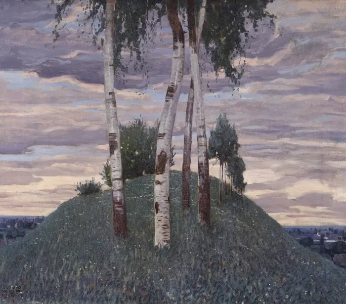 Framed Print : Birches, 1913