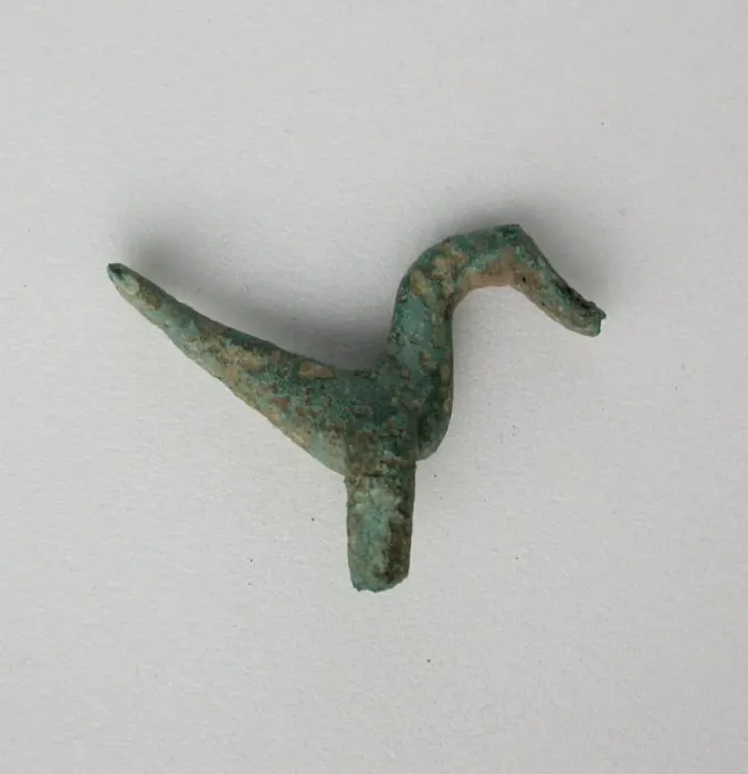 Framed Print : Bird with Flat Tail, Geometric Period (800-600 BCE). Creator: Unknown Framed Print : Bird with Flat Tail, Geometric Period (800-600 BCE). Creator: Unknown