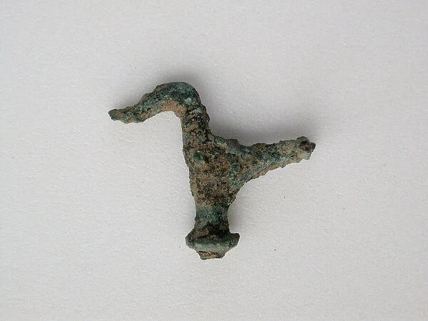 Bird Fragment, Geometric Period (800-600 BCE). Creator: Unknown