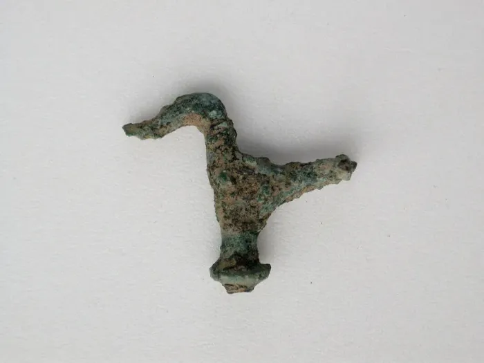 Framed Print : Bird Fragment, Geometric Period (800-600 BCE). Creator: Unknown