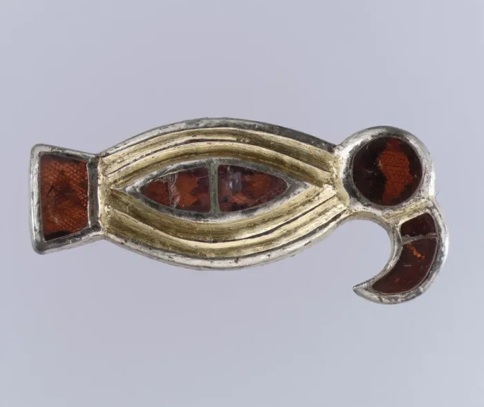 Framed Print : Bird-Shaped Brooch, Frankish, 500-600. Creator: Unknown Framed Print : Bird-Shaped Brooch, Frankish, 500-600. Creator: Unknown