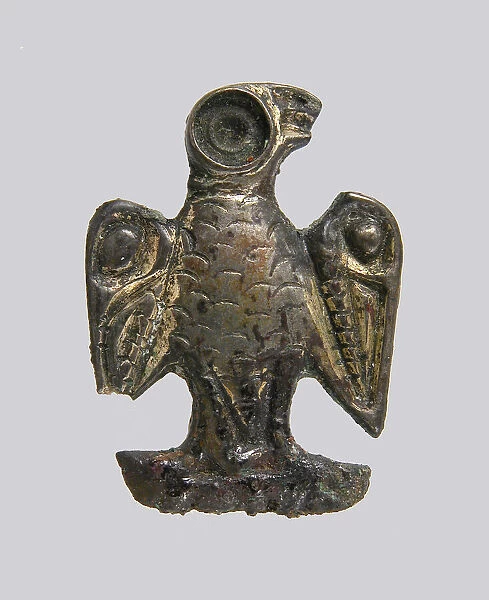 Bird-Shaped Brooch, Frankish, late 6th-early 7th century. Creator: Unknown