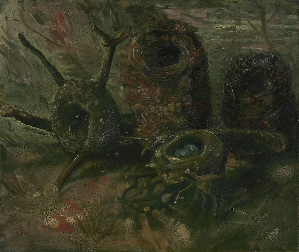 Birds Nests, 1885. Creator: Gogh, Vincent, van (1853-1890)