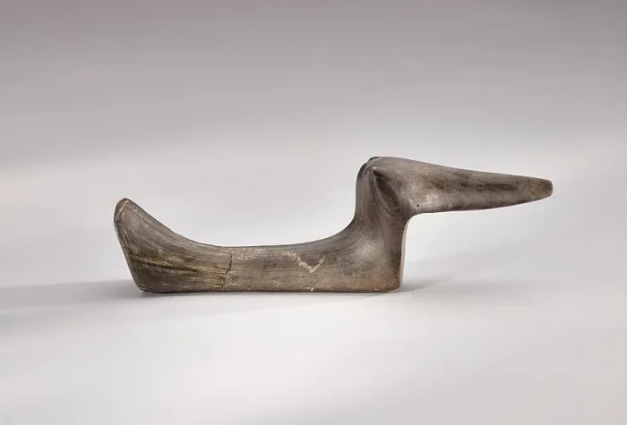 Framed Print : Birdstone with pointed popeyes, 1500-500 BCE. Creator: Unknown Framed Print : Birdstone with pointed popeyes, 1500-500 BCE. Creator: Unknown