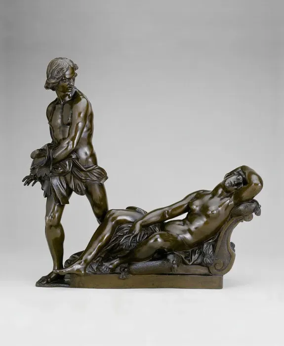 Framed Print : Bireno and Olimpia, 1640 / 50. Creator: Ferdinando Tacca Framed Print : Bireno and Olimpia, 1640 / 50. Creator: Ferdinando Tacca