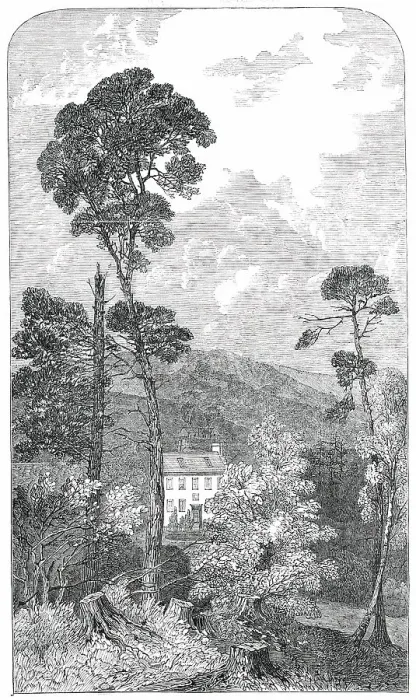 Framed Print : Birk Hall, 1850. Creator: Unknown Framed Print : Birk Hall, 1850. Creator: Unknown