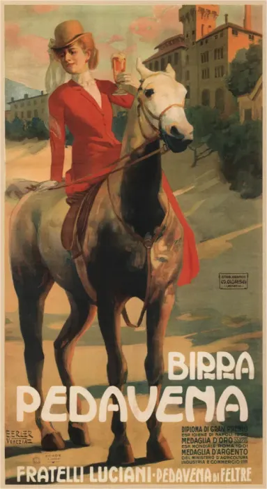 Framed Print : Birra Pedavena, 1900s-1910s. Artist: Erler, Erich (1870-1946) Framed Print : Birra Pedavena, 1900s-1910s. Artist: Erler, Erich (1870-1946)