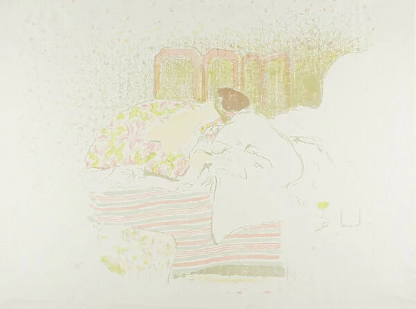 The Birth of Annette, c. 1899. Creator: Edouard Vuillard