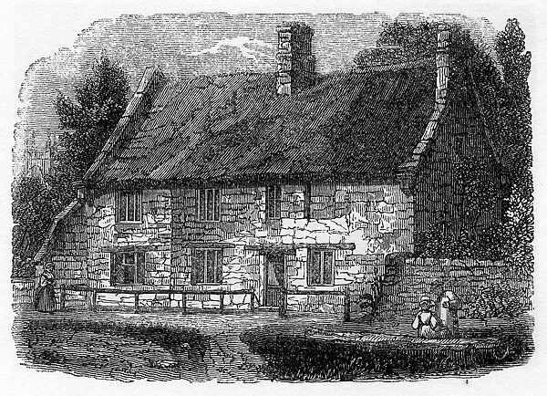 Birth place of Reverend James Hervey, Hardingston, near Northampton, 1840
