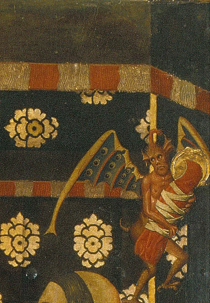 The Birth of Saint Stephen (Detail). Artist: Vergos Family (active End of 15th cen. y)