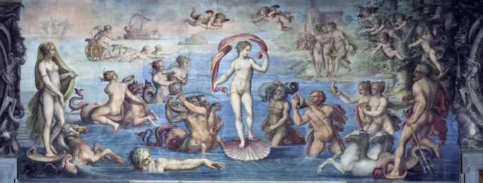 Framed Print : The Birth of Venus, 1556-1557. Artist: Vasari, Giorgio (1511-1574) Framed Print : The Birth of Venus, 1556-1557. Artist: Vasari, Giorgio (1511-1574)