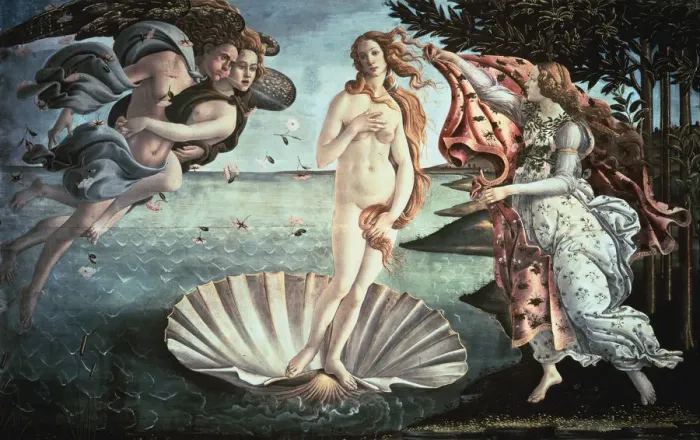 Framed Print : The Birth of Venus, c1482. Artist: Sandro Botticelli Framed Print : The Birth of Venus, c1482. Artist: Sandro Botticelli