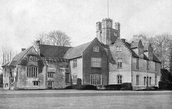 Bisham Abbey, Berkshire, from the north-east, 1924-1926. Artist: HN King